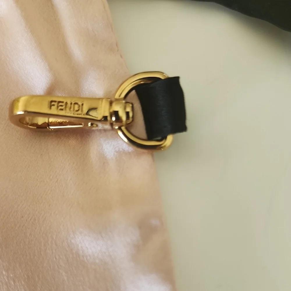 Fendi Pink Blush Silk Sleep Mask - Picture 2 of 6